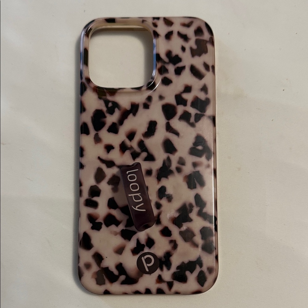 Loopy Case Cream iPhone 16 pro max case